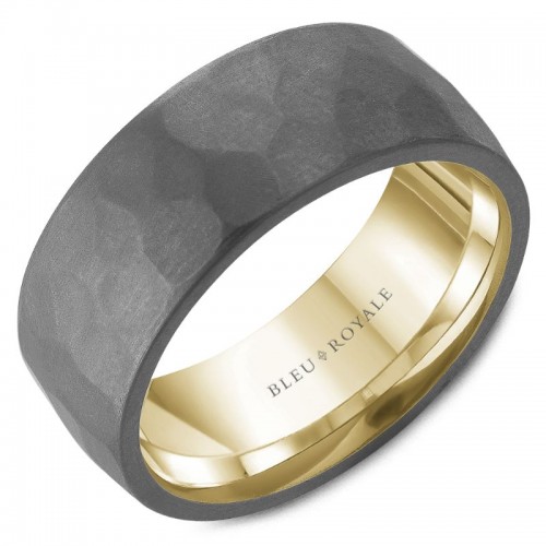 Bleu Royale Tantalum & Precious Wedding Band