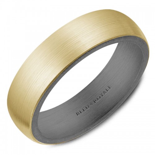 Bleu Royale Tantalum & Precious Wedding Band