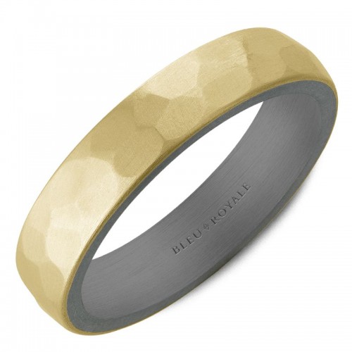 Bleu Royale Tantalum & Precious Wedding Band