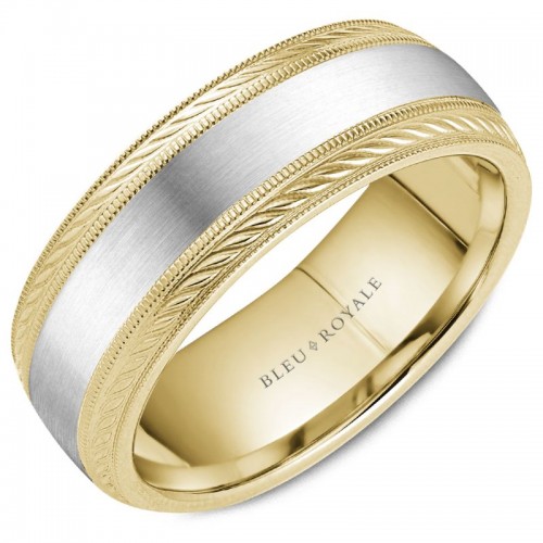 Bleu Royale Legacy Wedding Band