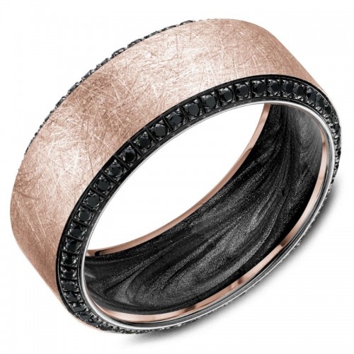 Bleu Royale Diamond Wedding Band