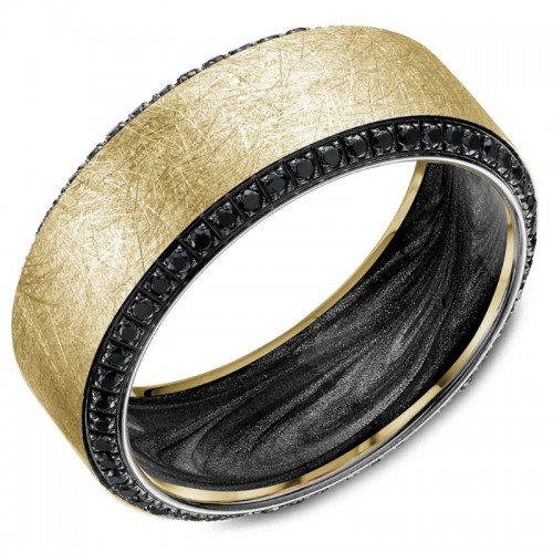 Bleu Royale Diamond Wedding Band