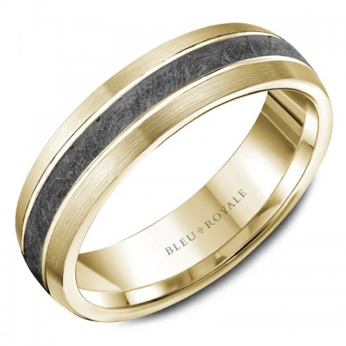Bleu Royale Tantalum & Precious Wedding Band