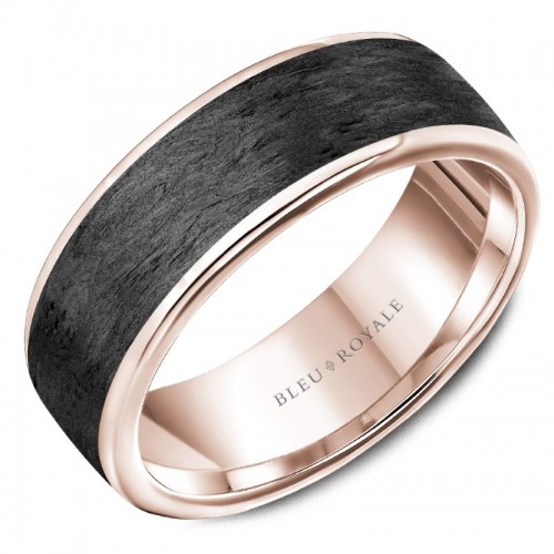 Bleu Royale Distinct Wedding Band