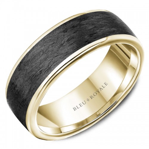 Bleu Royale Distinct Wedding Band
