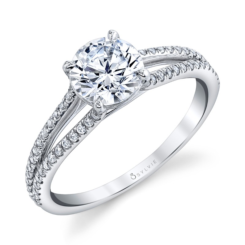 Split Shank Engagement Ring - Janine