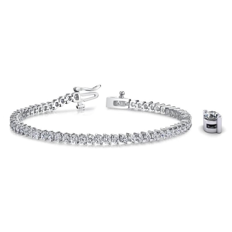 Diamond Straight Line Diamond Bracelet