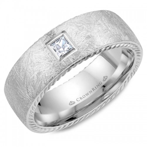 CrownRing Diamond Wedding Band