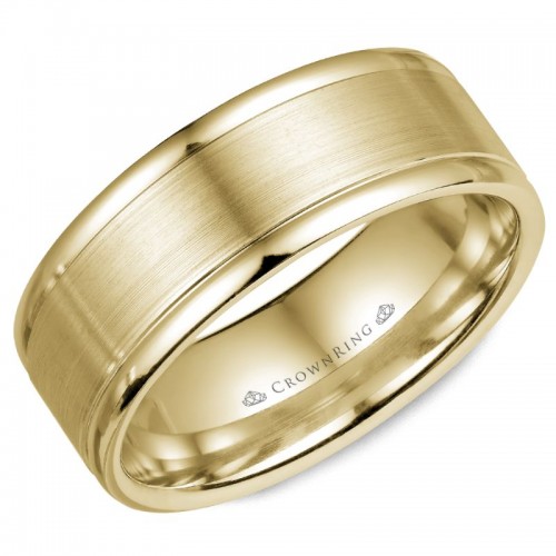 CrownRing Classic Wedding Band