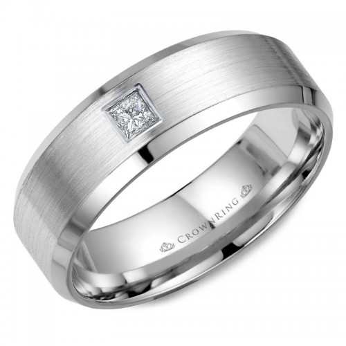 CrownRing Diamond Wedding Band