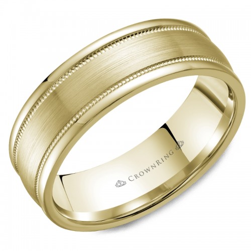 CROWNRING Wedding Band