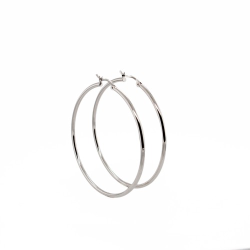 Sterling Silver Hoops BY PD Collection
