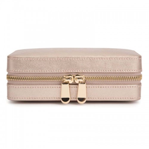 Palermo Zip Case In Rose Gold BY WOLF