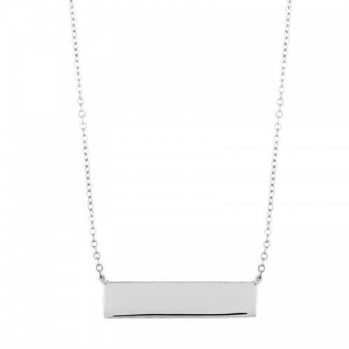 PD Collection Polished Cross Pendant Necklace