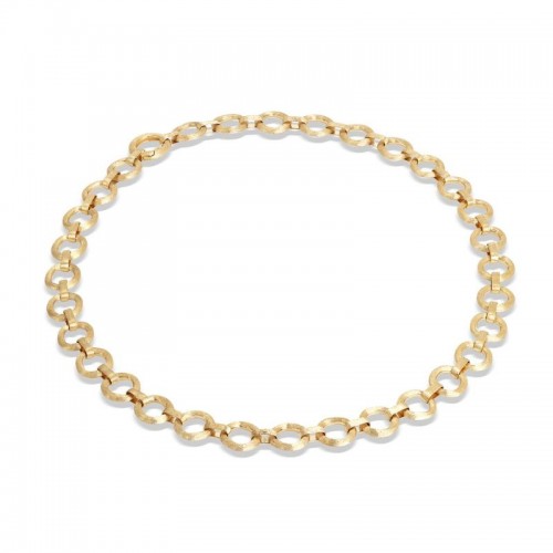 18K Flat Link Collar Necklace By Marco Bicego