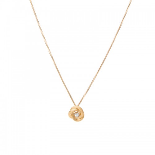 Marco Bicego Jaipur Collection 18K Yellow Gold and Diamond Pendant