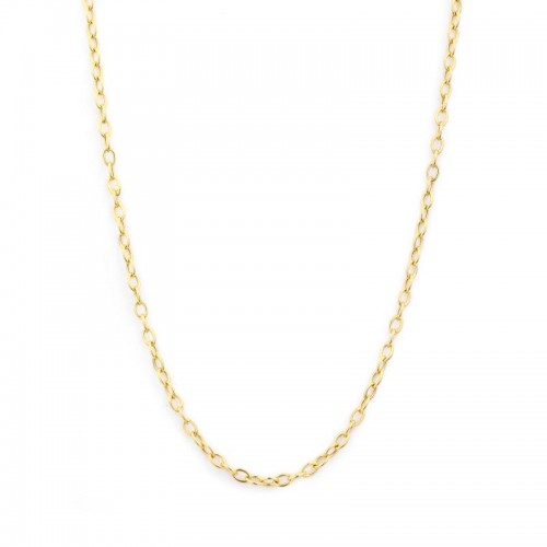 18K Yellow Gold 2.5Mm Think Link Chain
