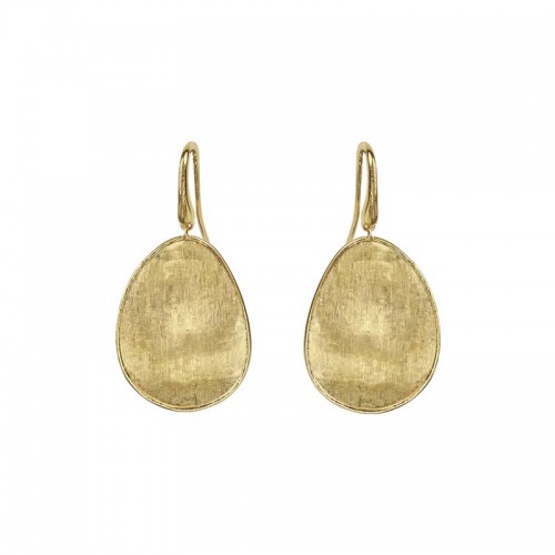 Marco Bicego 18K Yellow Gold Small Drop Earrings Lunaria Collection