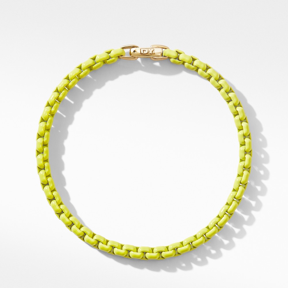 DY Bel Aire Chain Bracelet in Yellow with 14K Yellow Gold Accent