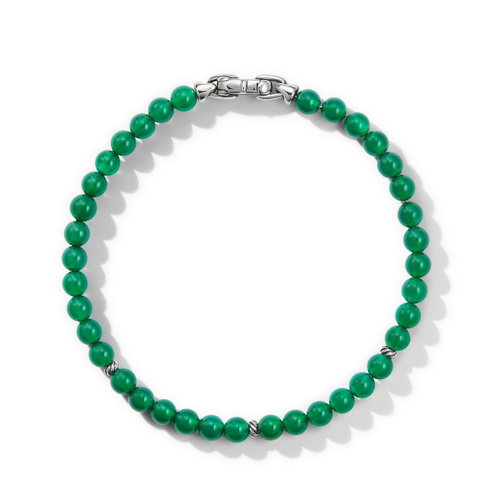 Spiritual Beads Bracelet with Green Onyx