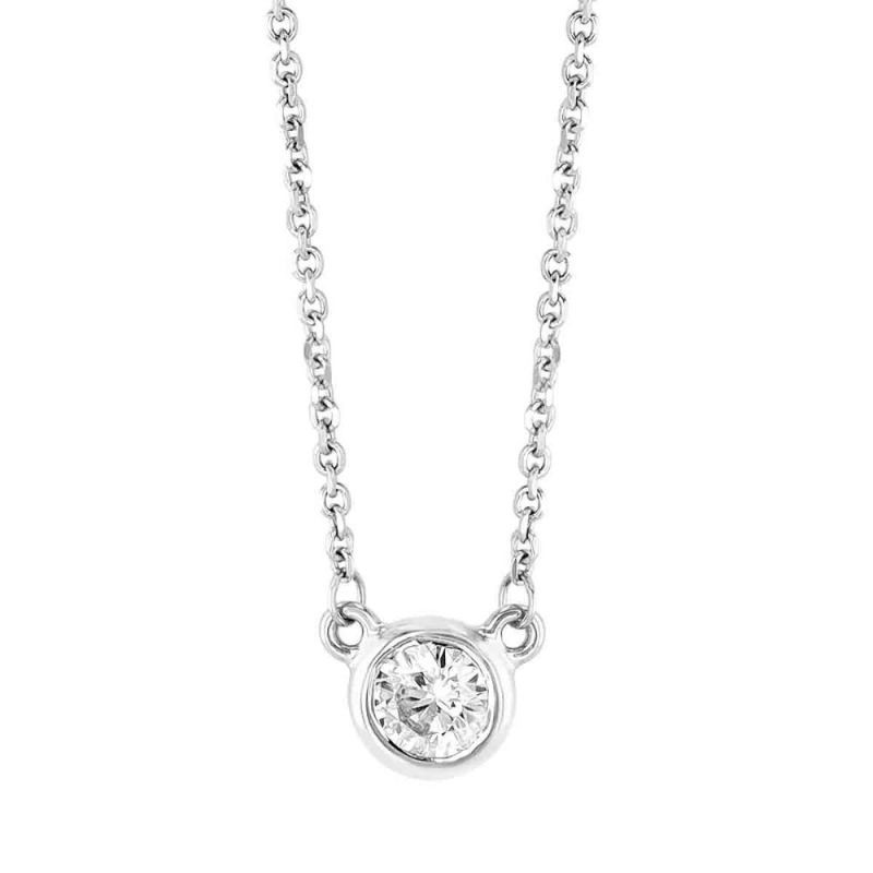 PD Collection Soltaire Diamonds By The Yard Necklace