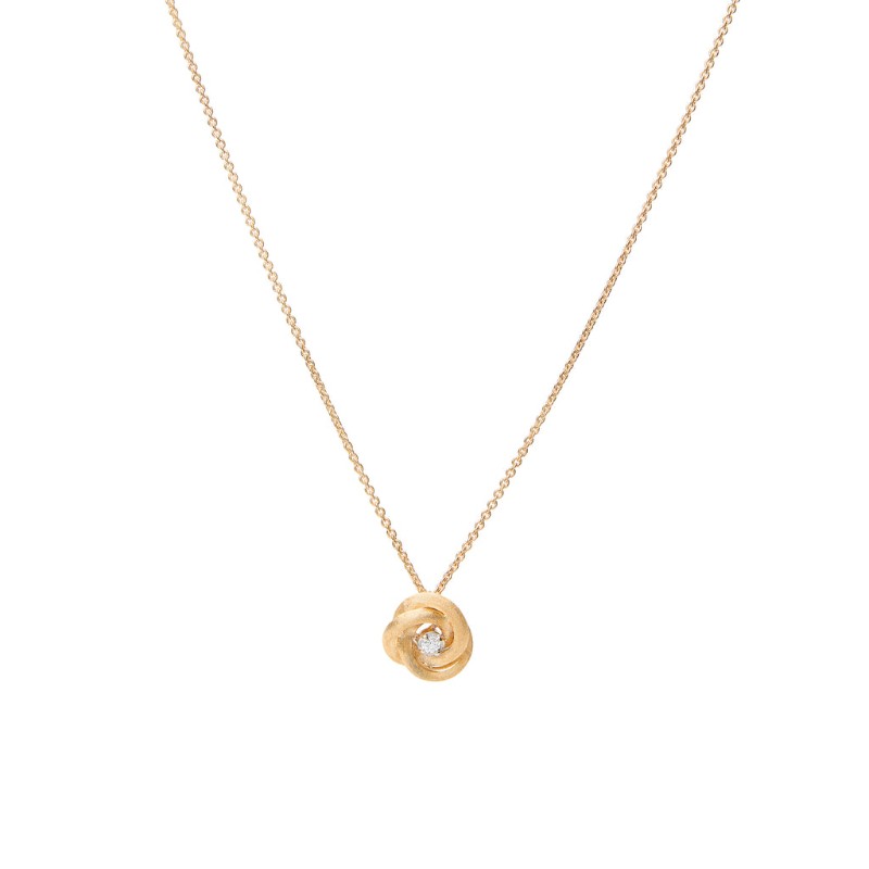 Marco Bicego Jaipur Collection 18K Yellow Gold and Diamond Pendant