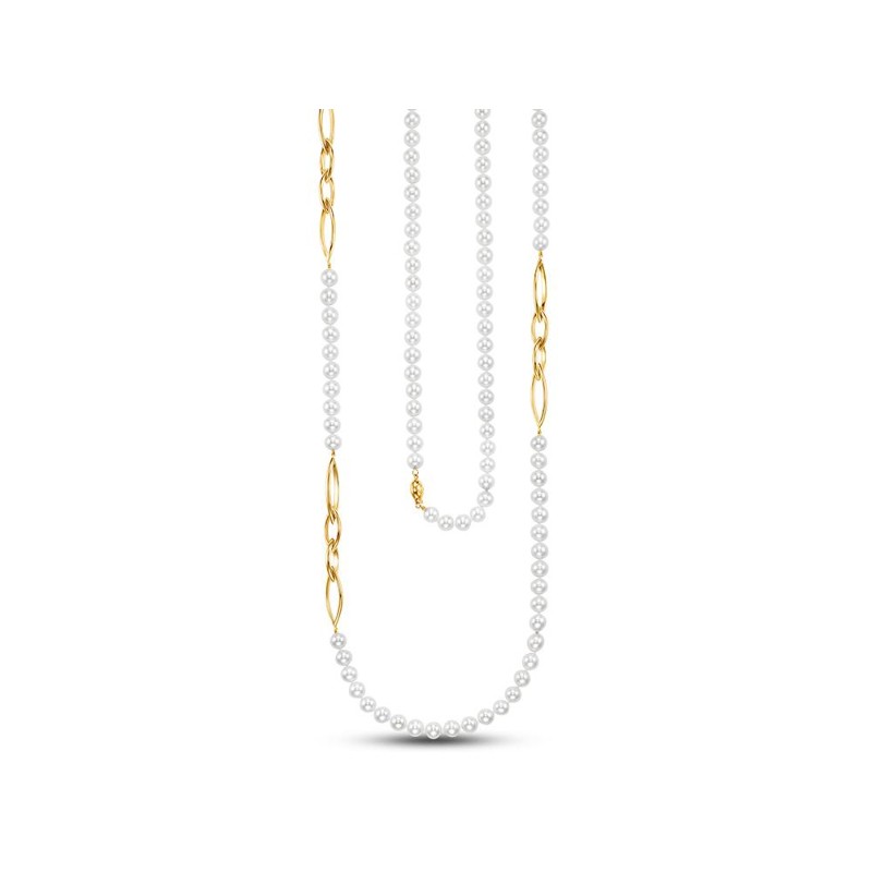 18K Yellow Armonia Eclipse Stand Necklace By Providence Diamond Collection