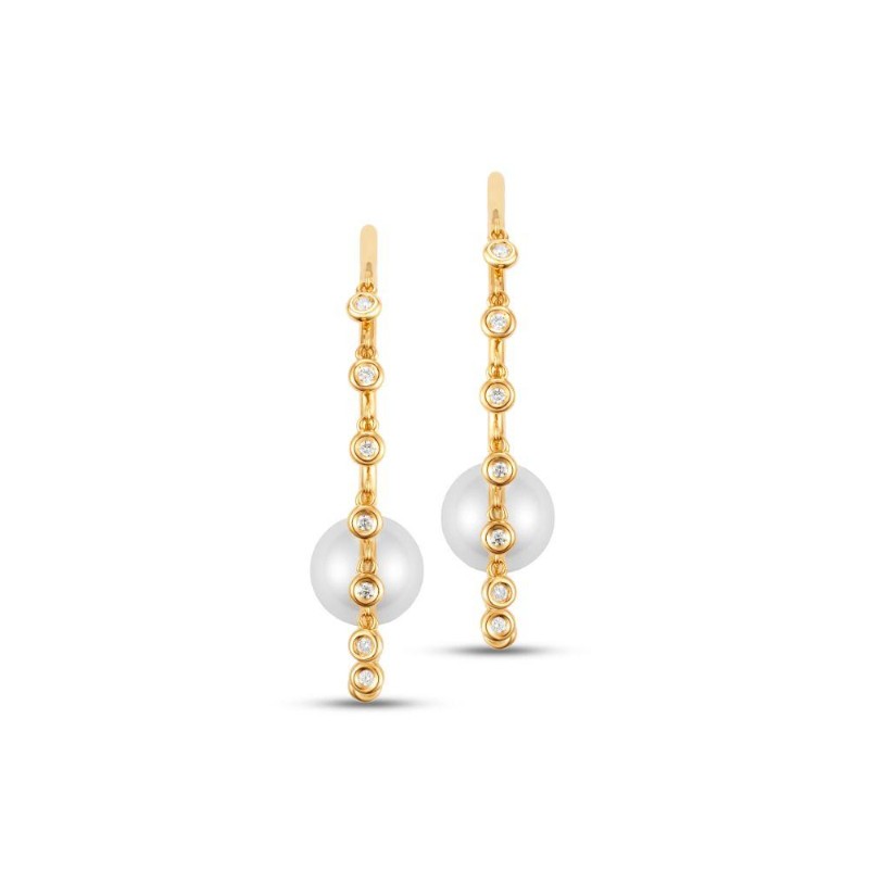 Aida Charm Hoop Earrings By Pd Collection