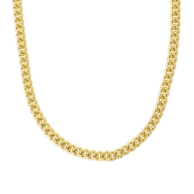 PD Collection 14K Yellow Gold Miami Cuban Chain