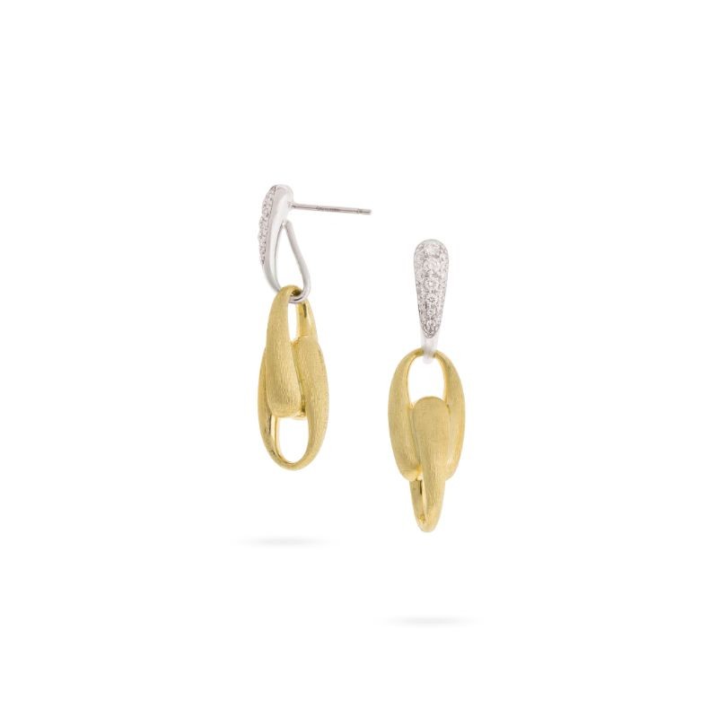Marco Bicego 18K Yg And Multi-Colored Africa  Gemstone Drop Earrings