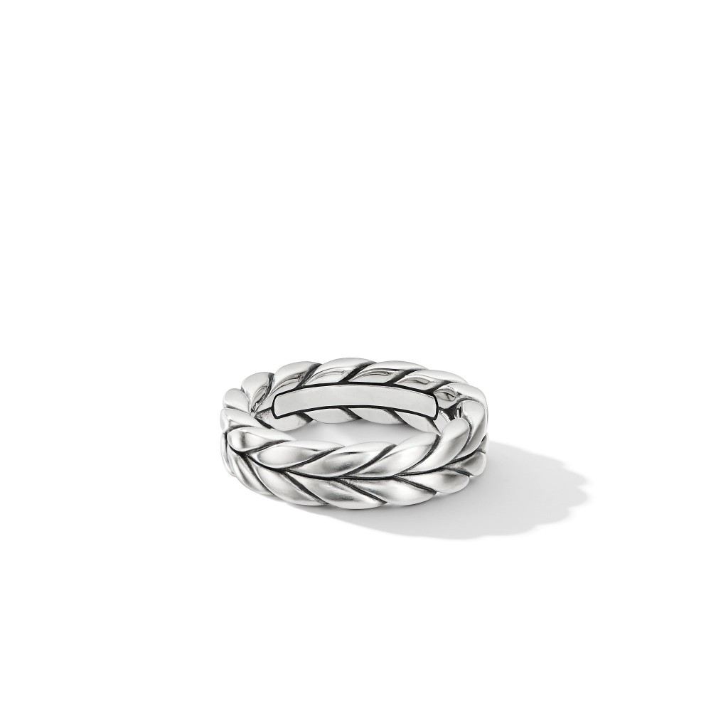 Chevron Woven Band Ring