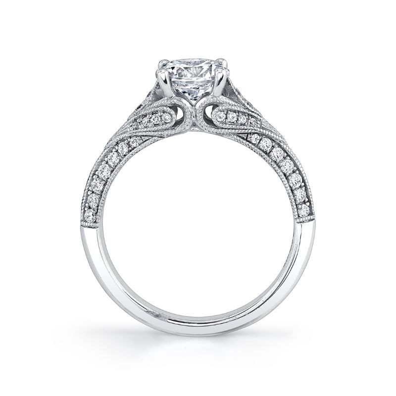 Sylvie Lore Round Engagement Ring