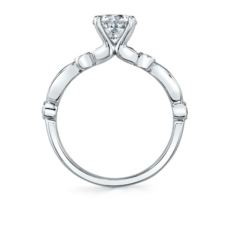 Sylvie Maya Round Engagement Ring