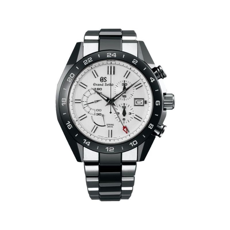 Grand Seiko Sport Spring Drive Automatic Chronograph GMT Watch - SBGC221