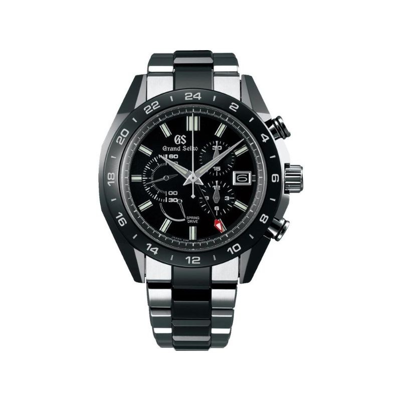 Grand Seiko Sport Spring Drive Automatic Chronograph GMT Watch - SBGC223