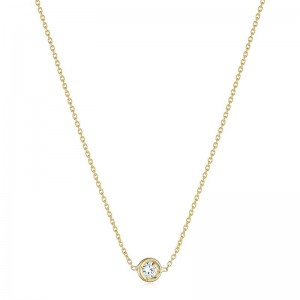 Roberto Coin 18K Gold Single Station Diamond Necklace
