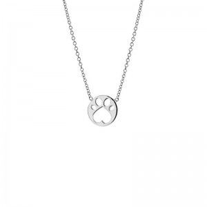 Paws For Cause Sterling Silver Mini Paw Chain Necklace
