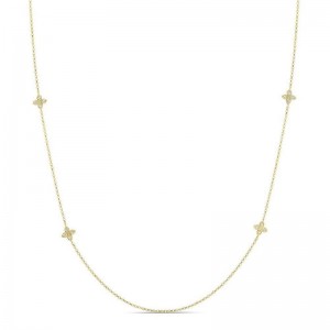 Roberto Coin 18K Diamonds By The Yard Necklace