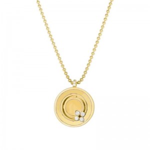 18K Love in Verona Pendant Yellow Gold By Roberto Coin