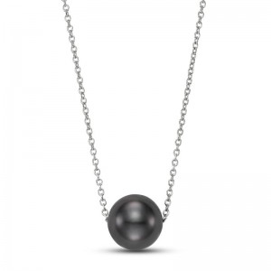 Mastoloni 8-9MM Tahitian Floating Pearl Necklace