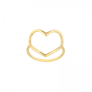PD Collection ORGANIC OPEN HEART RING