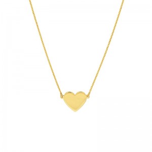 PD Collection FLAT HEART NECKLACE