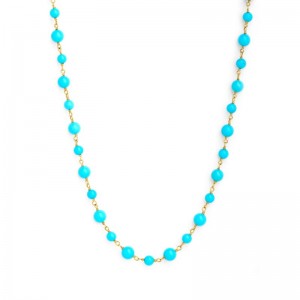 Limited Edition Turquoise Bead Necklace