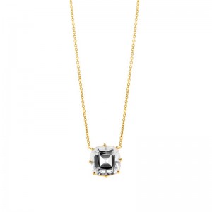 Syna 18K Crystal Pendant Necklace