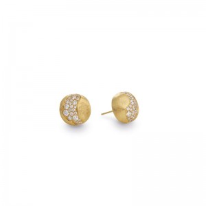 Marco Bicego 18K Yellow Gold Africa Collection Constellation Stud Earring With 1.04Ctw