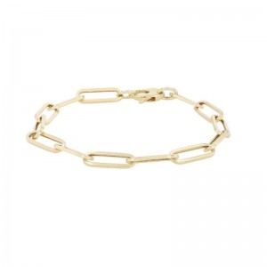 Paperclip Stud Bracelet By PD Collection
