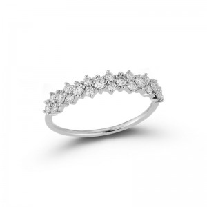 14K Diamond Array Ring BY Dana Rebecca