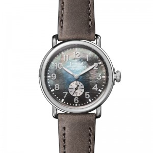 The Runwell 41MM, Leather Strap Watch