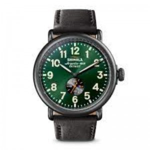 Runwell 47MM, Leather Strap Watch