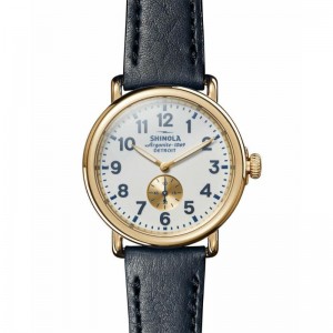 Runwell 41MM, Leather Strap Watch